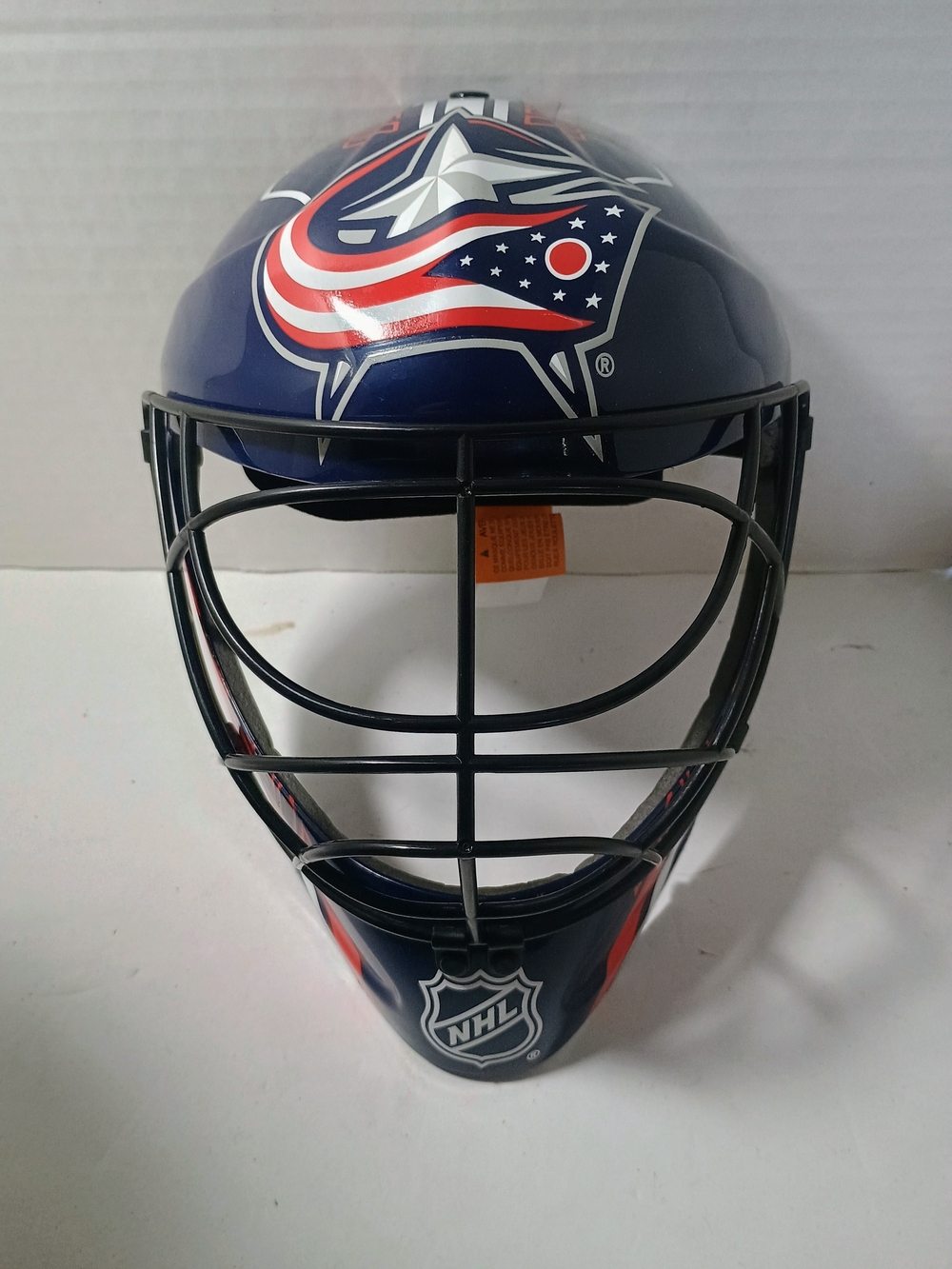Columbus Blue Jackets Goalie Fan Face Mask, NEW, Franklin Sports NWOP